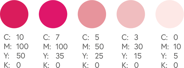 CMYK Pinks 3